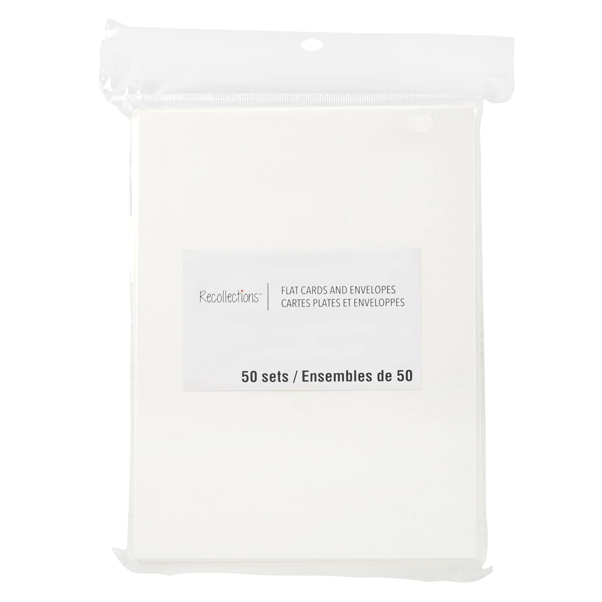 Ivory Flat Cards & Envelopes by Recollections™, 5" x 7"